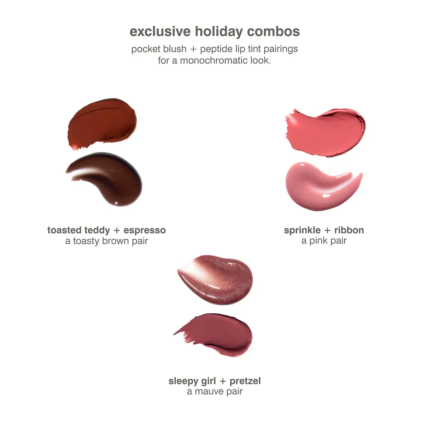 Pocket Pair Limited Edition Lip + Cheek Set - sleepy girl + pretzel  2
