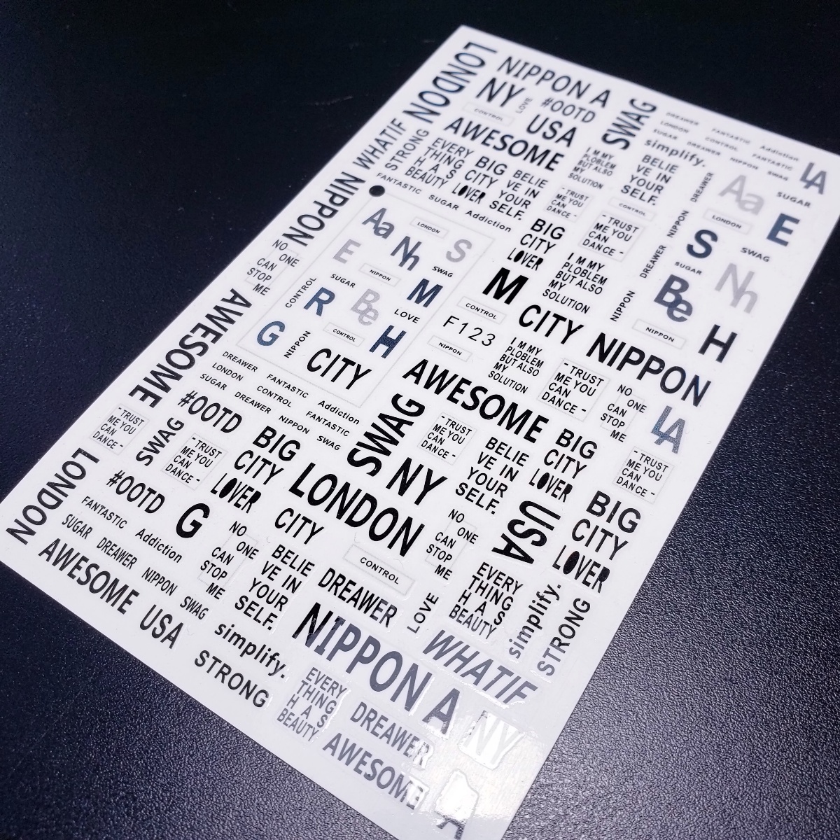 Stickers #F123