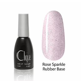 Rose Sparkle Rubber Base