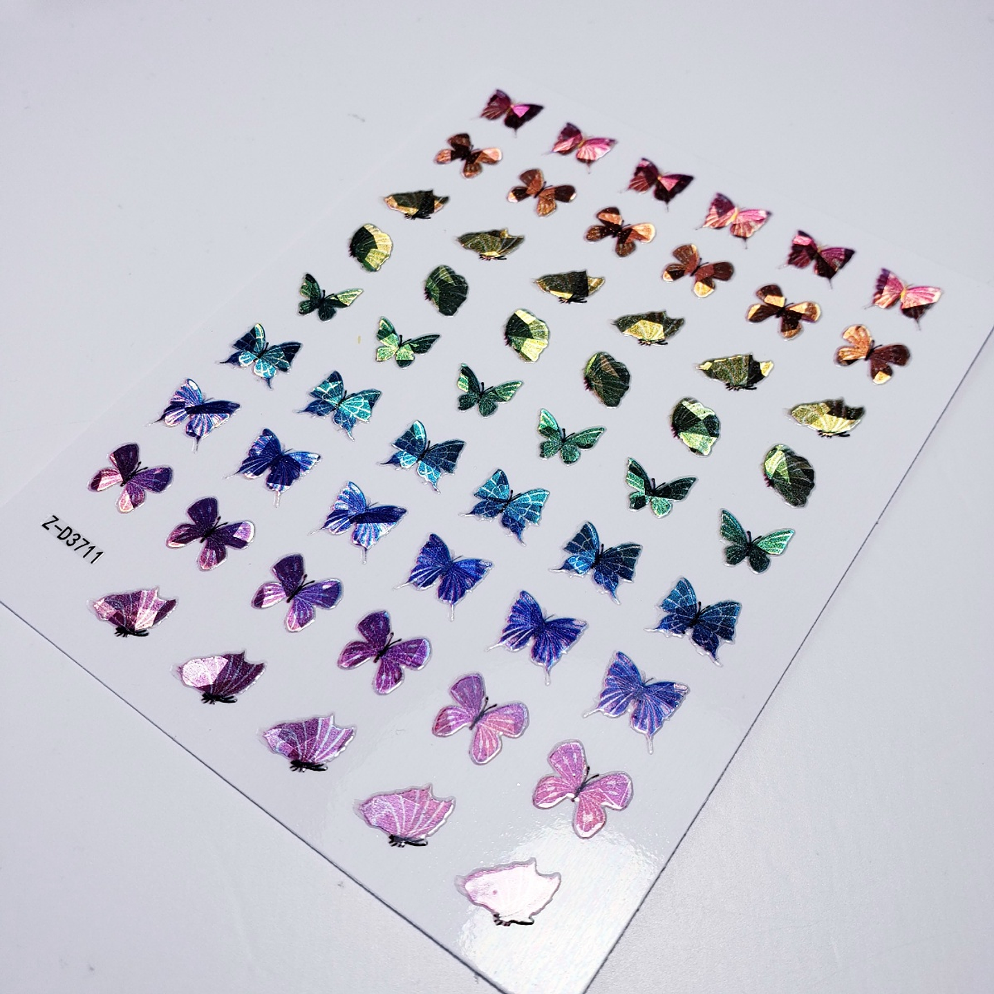 Stickers Mariposa holográfica Z-D3711 1