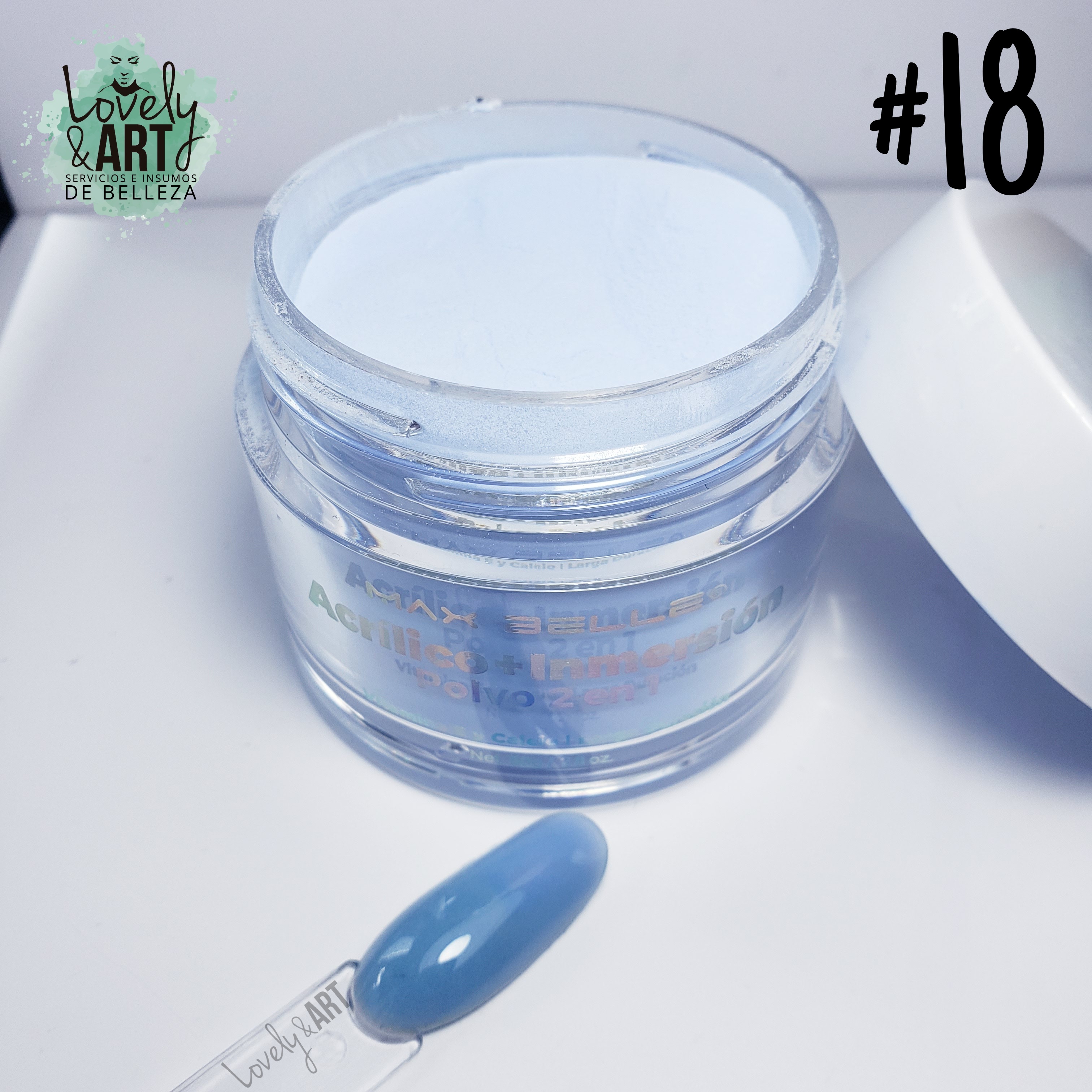 Acrilico 2 en 1  50grs  #18