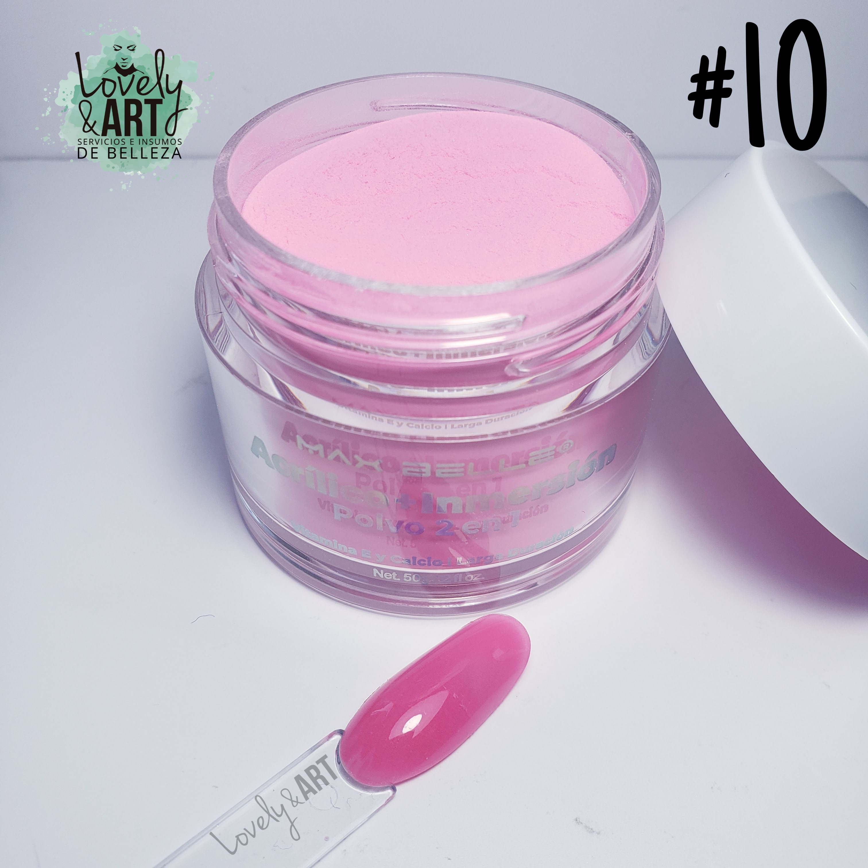Organic Nails Polimero 50grs Colores Traslucidos. Polvo Acrílico