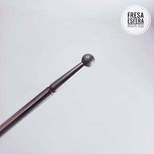 Fresa Esfera Roja 031 (IQnails, Polonia)