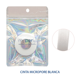 Cinta Micropore Blanca Myperla