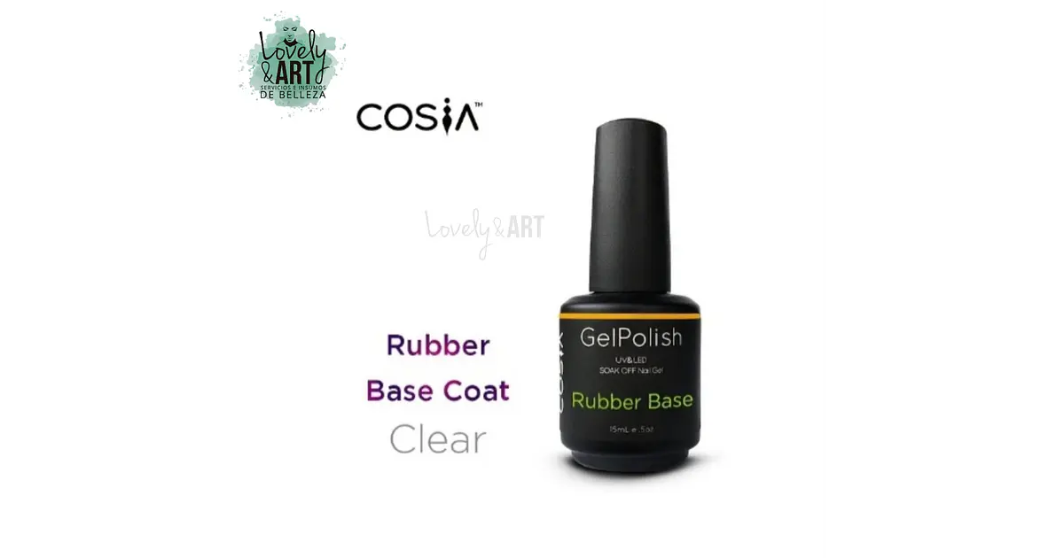 Base Rubber Cosia (Transparente)