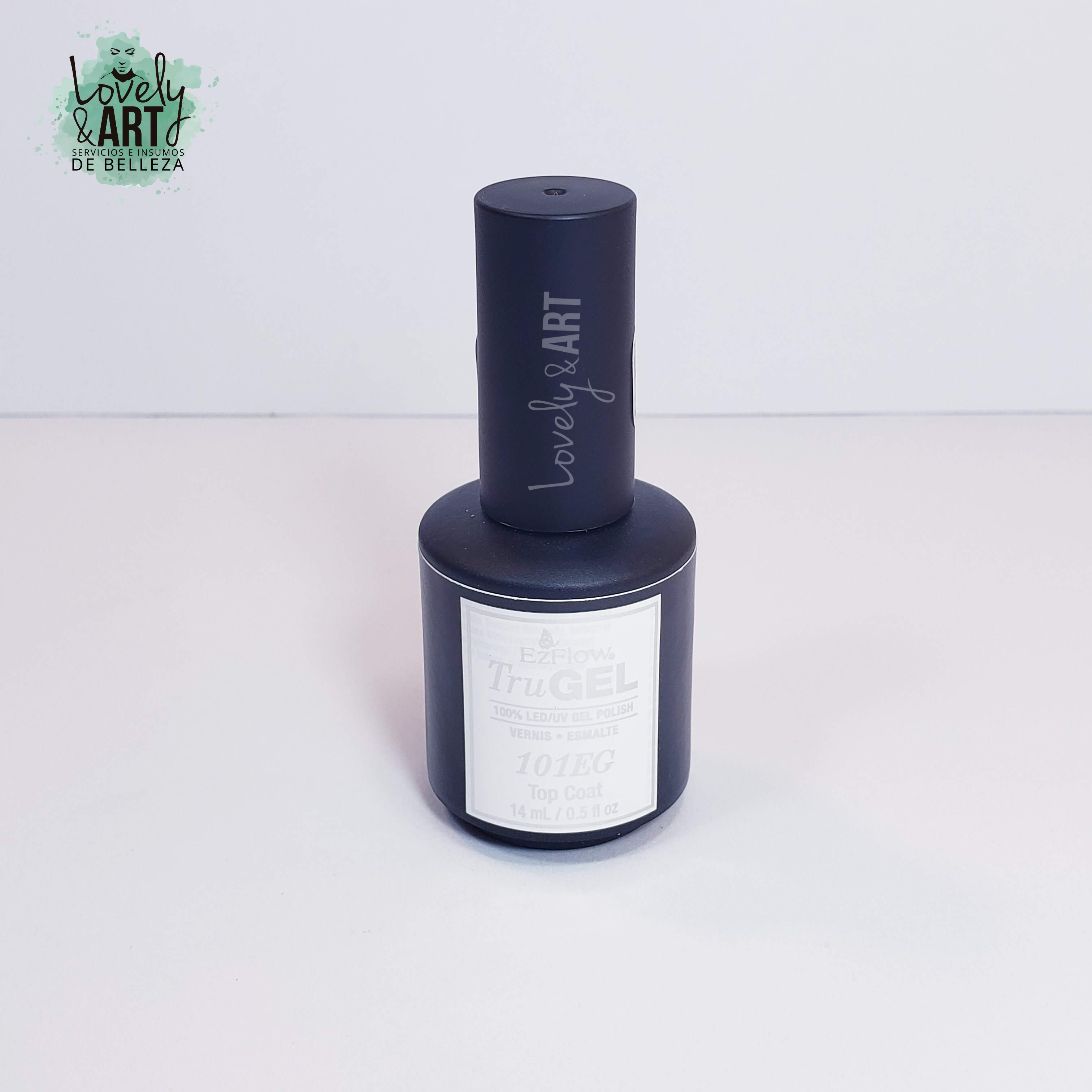 EzFlow Top Coat Nagellack – 14 Ml, Verhindert Vergilben, Versiegelt & Verleiht Dauerhaften Glanz