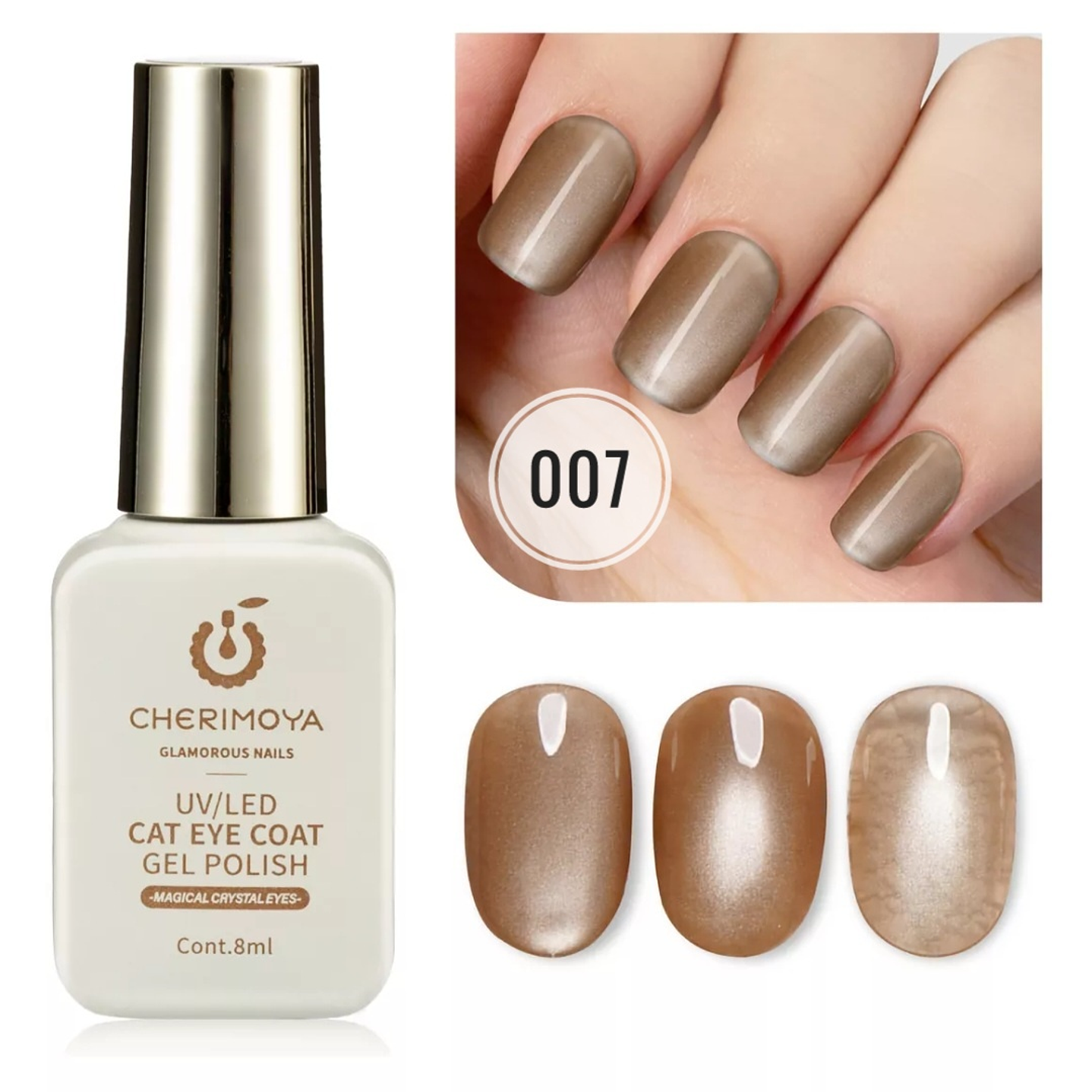 Esmalte Ojo de Gato Cherimoya 007 1