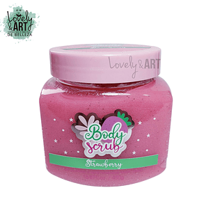 Body Scrub 450G  Strawberry (Exfoliante)