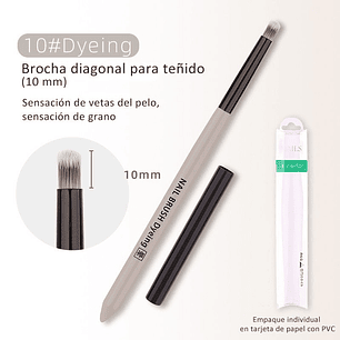 Pincel Pata de Cabra (10mm) Tapa Negra