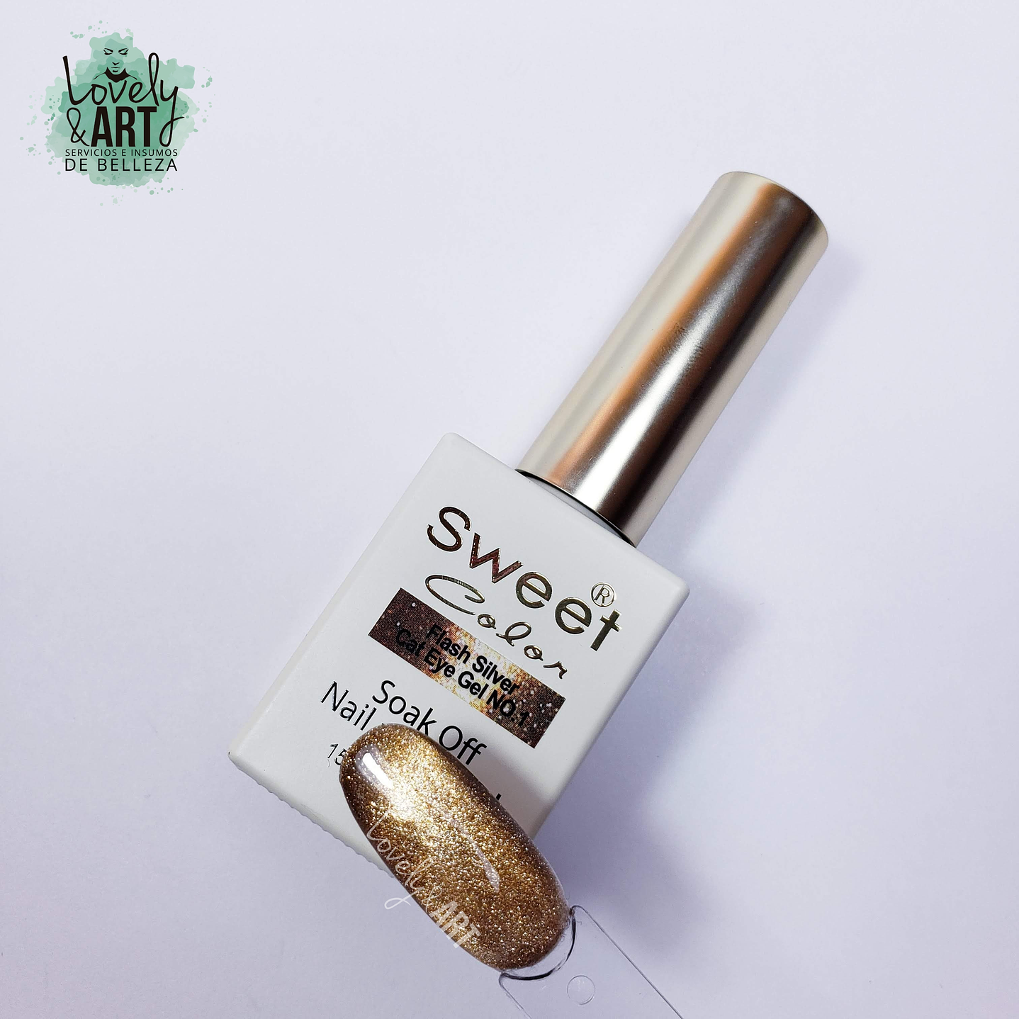 Esmalte Ojo de Gato Sweet Color Flash 01 1