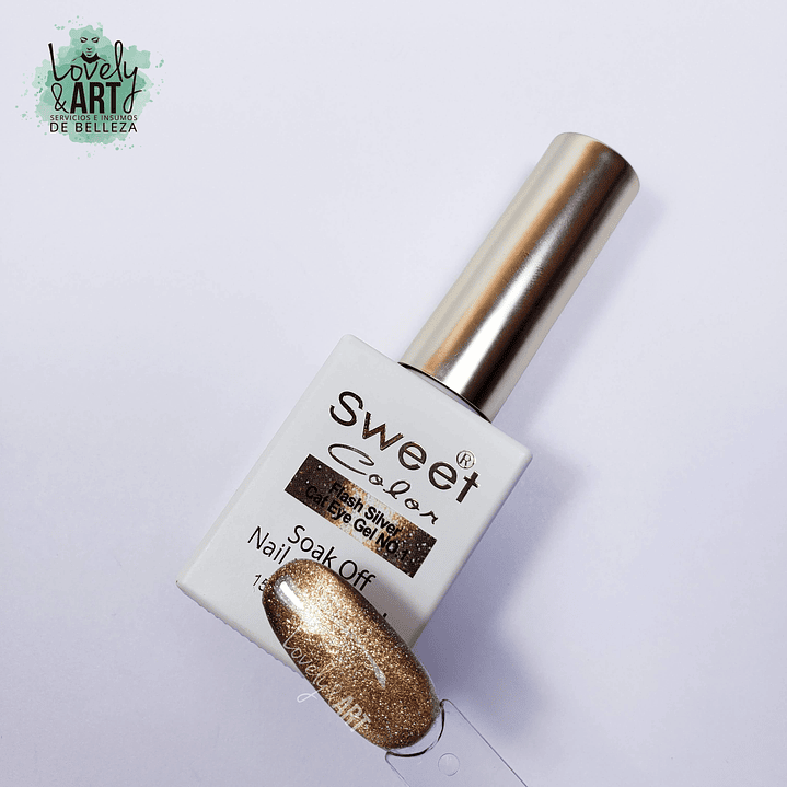 Esmalte Ojo de Gato Sweet Color Flash 01 1