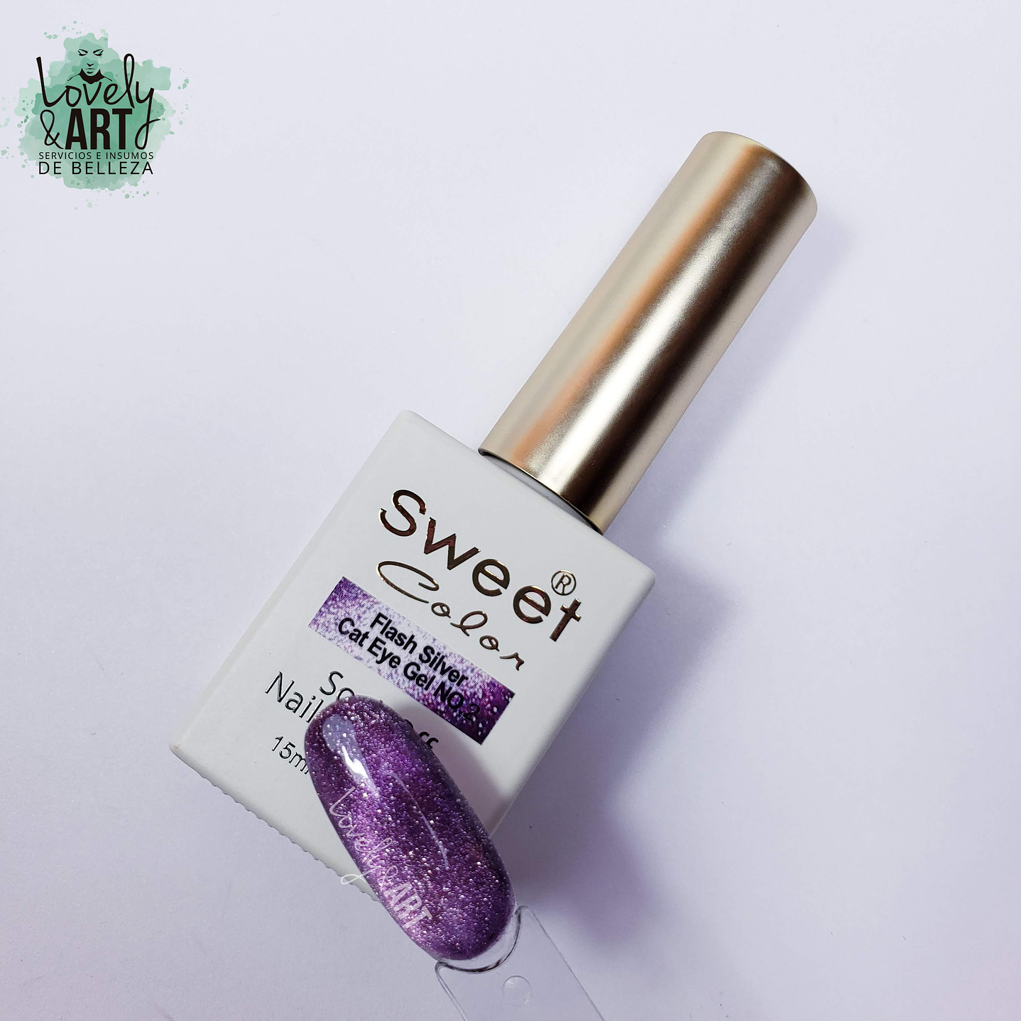 Esmalte Ojo de Gato Sweet Color Flash 02 1
