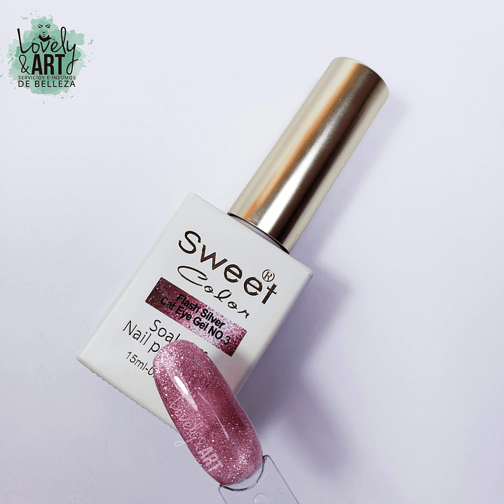 Esmalte Ojo de Gato Sweet Color Flash 03 1