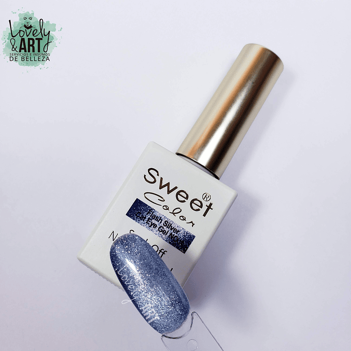 Esmalte Ojo de Gato Sweet Color Flash 04 1