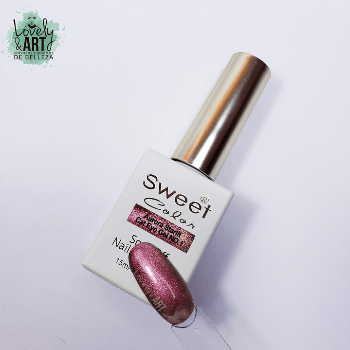 Esmalte Ojo de Gato Sweet Color Aurora 01 1