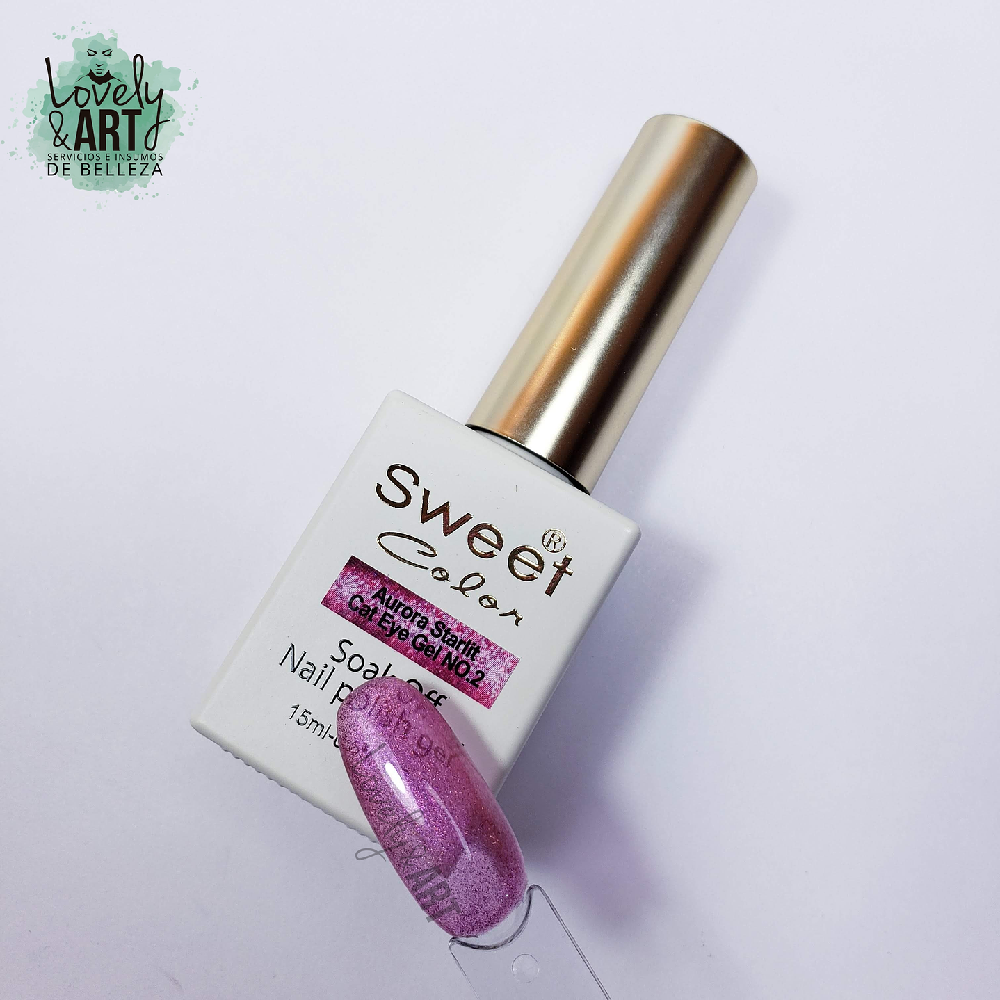 Esmalte Ojo de Gato Sweet Color Aurora 02 1