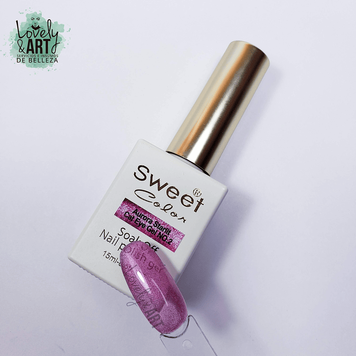 Esmalte Ojo de Gato Sweet Color Aurora 02 1