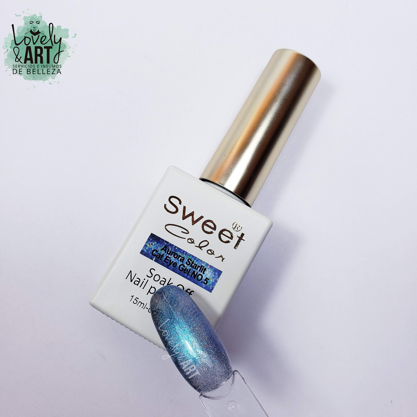 Esmalte Ojo de Gato Sweet Color Aurora 05 1