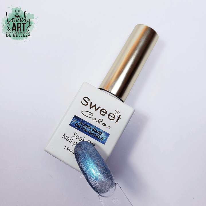 Esmalte Ojo de Gato Sweet Color Aurora 05 1