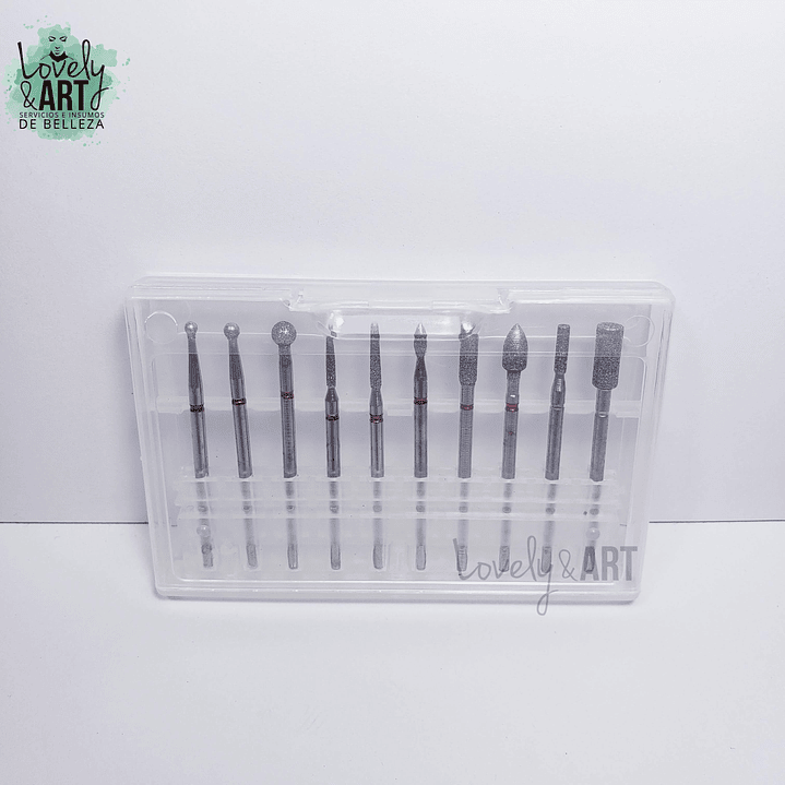 Pack de 10 Fresa Cutícula Rojas 2