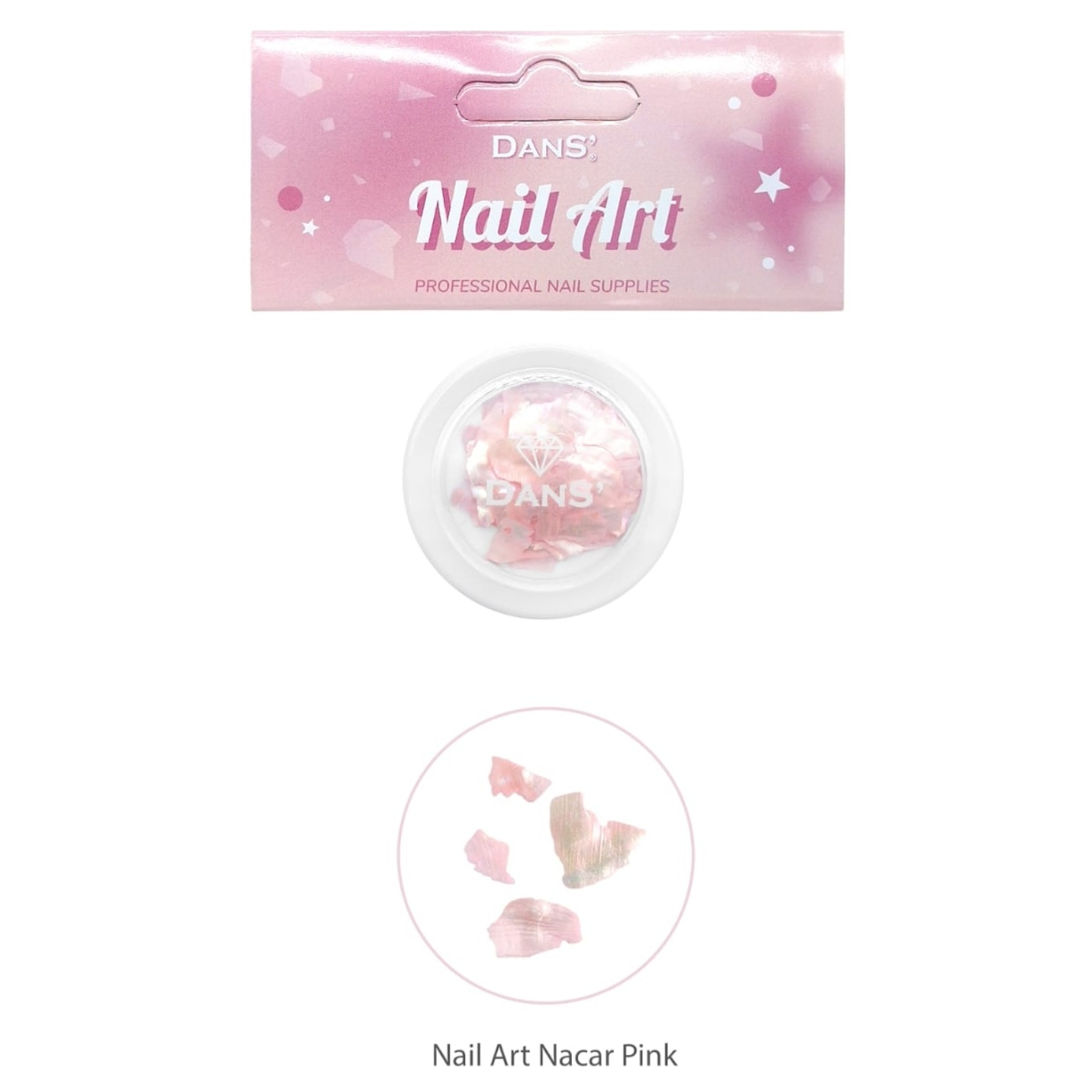 Decoración Nacar Rosado Dans