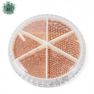 Rueda de Buliones con 6 Divisiones Rose Gold