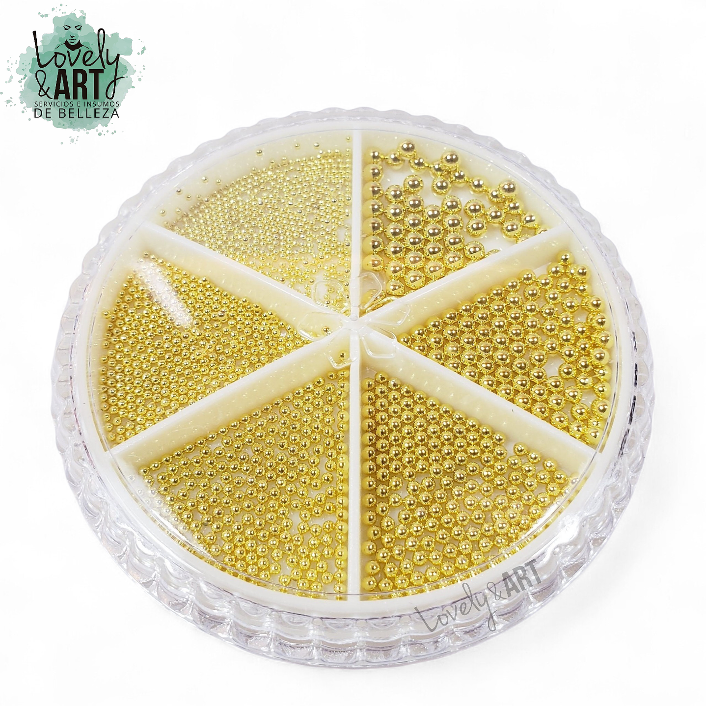 Rueda de Buliones con 6 Divisiones Dorado