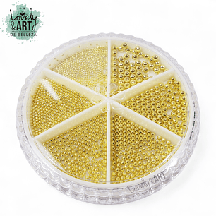 Rueda de Buliones con 6 Divisiones Dorado