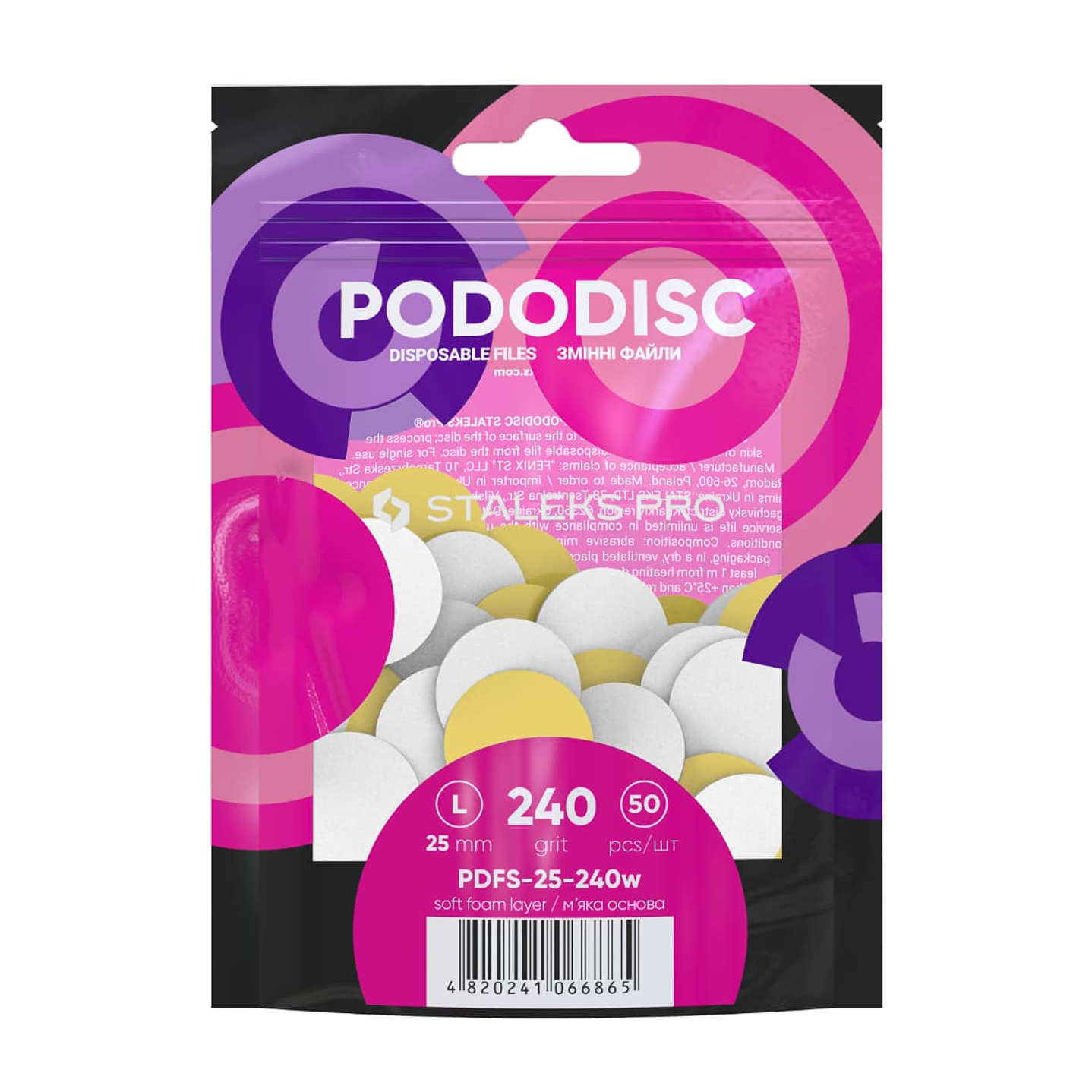 Pads SOFT Para Pododisc Staleks Pro – Talla “L” 240 1