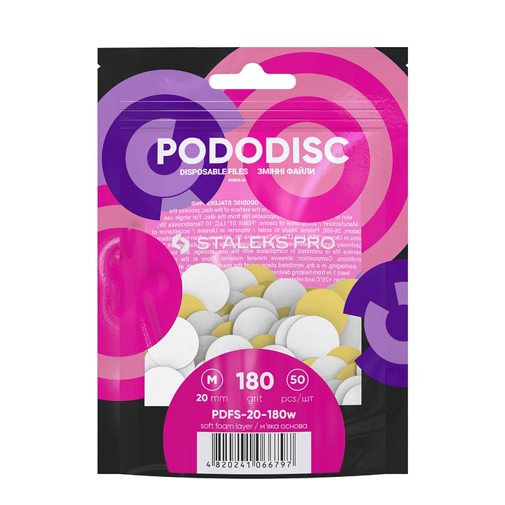 Pads SOFT Para Pododisc Staleks Pro – Talla “M” 180 1