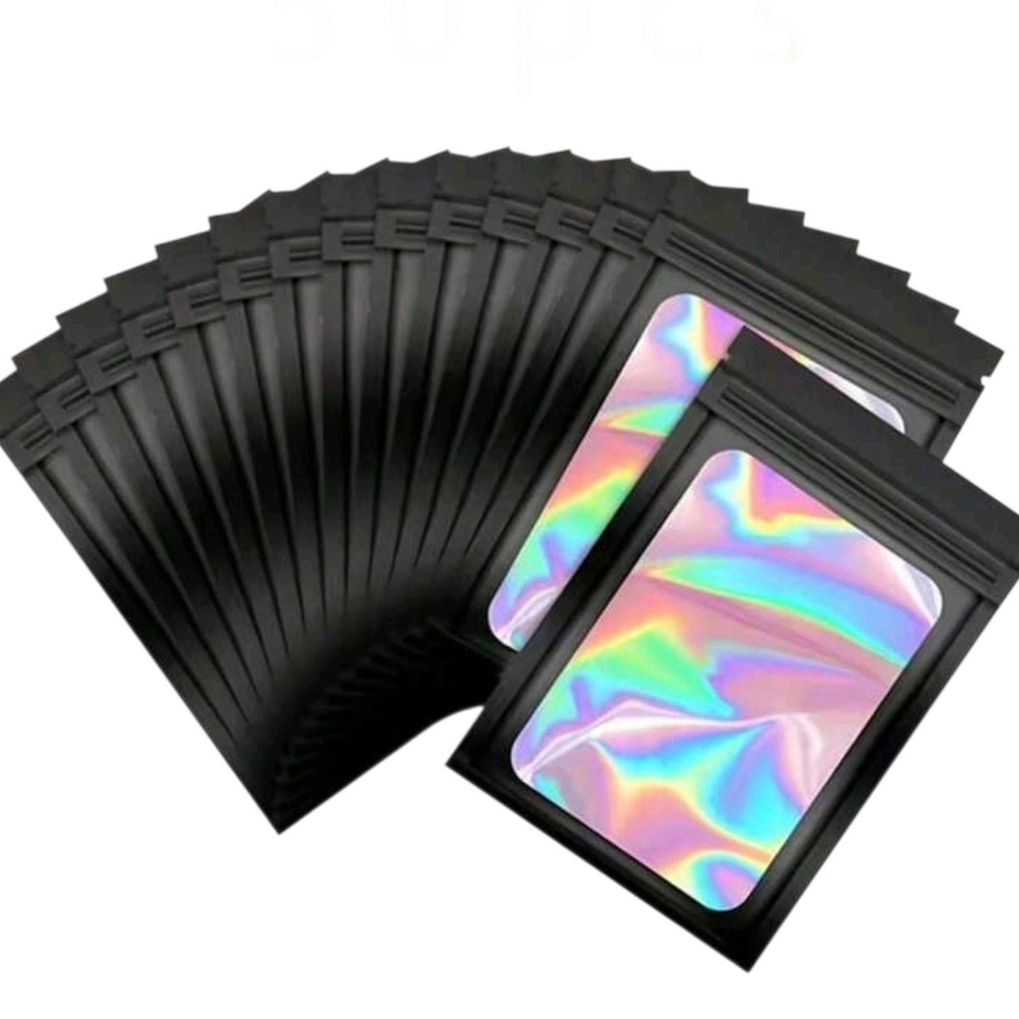 Bolsa Negra Para Press On (10 Unidades)