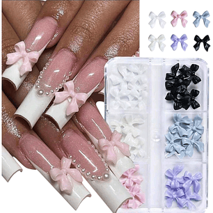 Caja Lazos 6 Colores Diferentes 