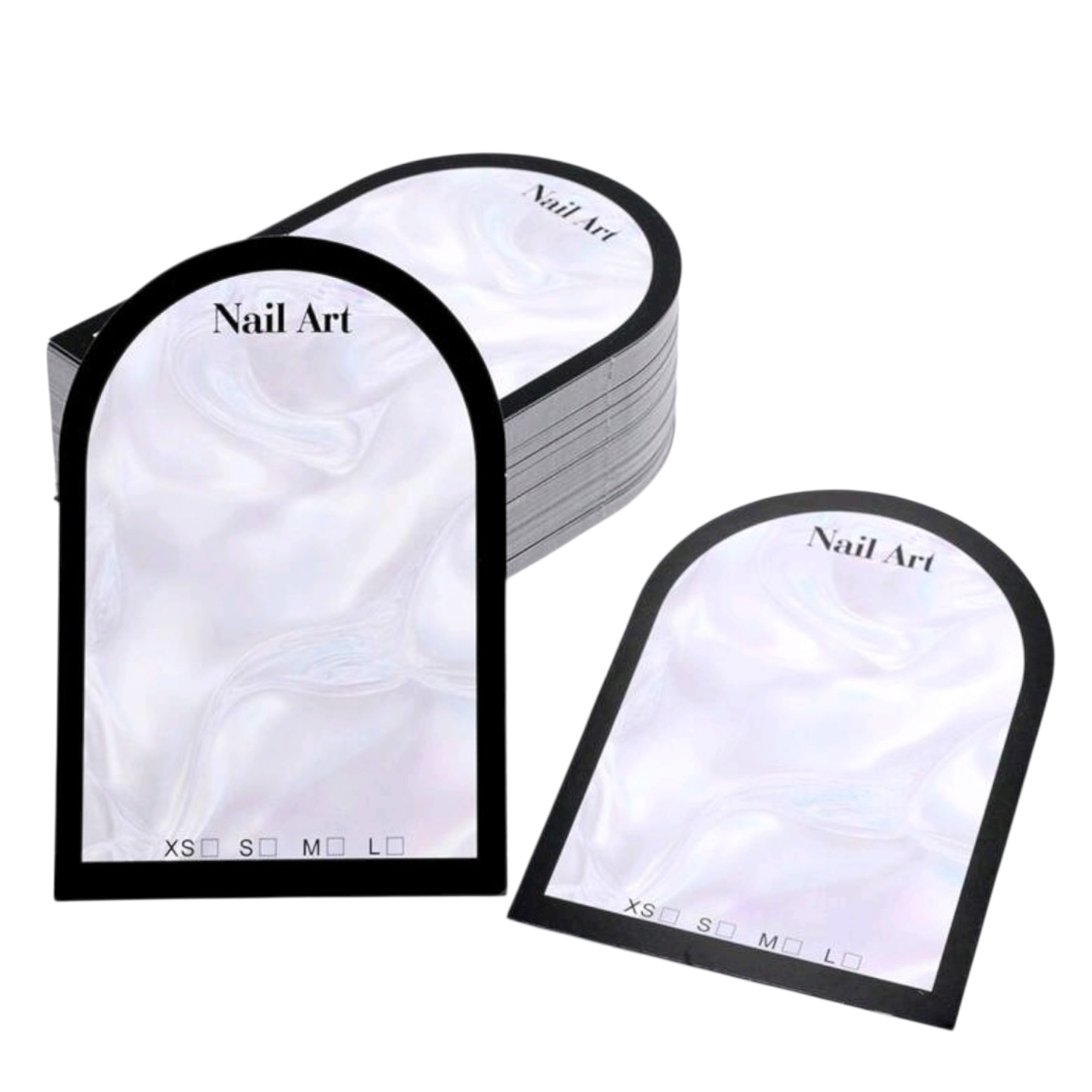 Tarjeta Para Press On 10 Unidades #3