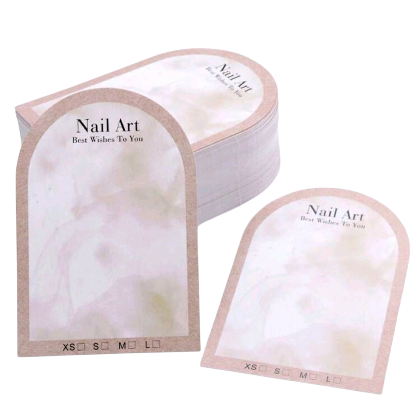 Tarjeta Para Press On 10 Unidades #4