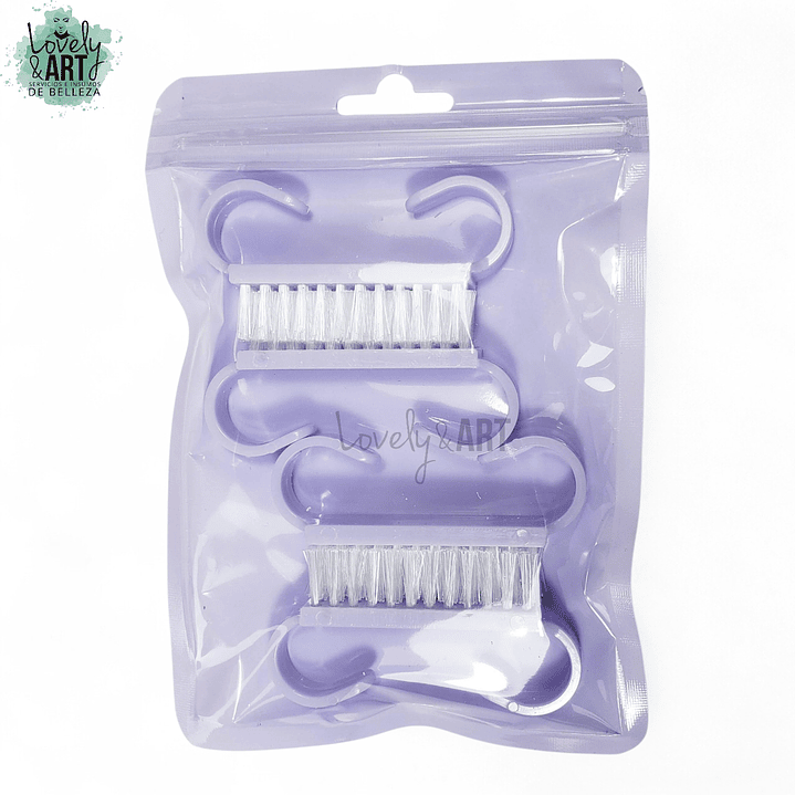 Pack 4 Escobillas Lila Pastel