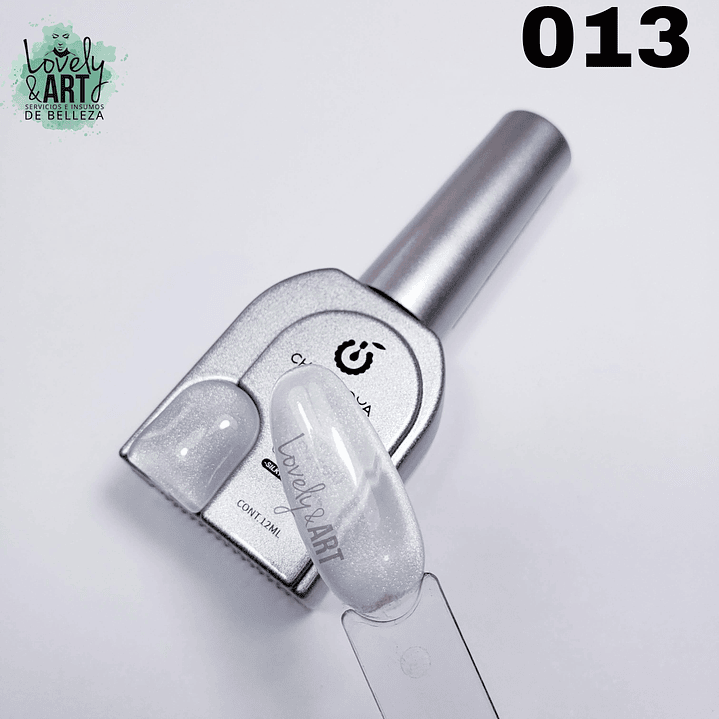 Esmalte Ojo de Gato Cherimoya Silver 013 12ml