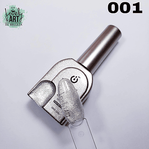 Esmalte Ojo de Gato Diamond Glitter 001 Cherimoya