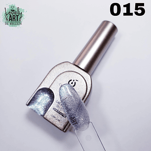 Esmalte Ojo de Gato Diamond Glitter 015 Cherimoya