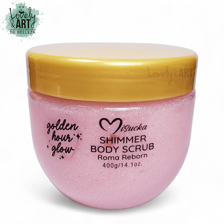 Exfoliante Shimmer Body Scrub 400grs
