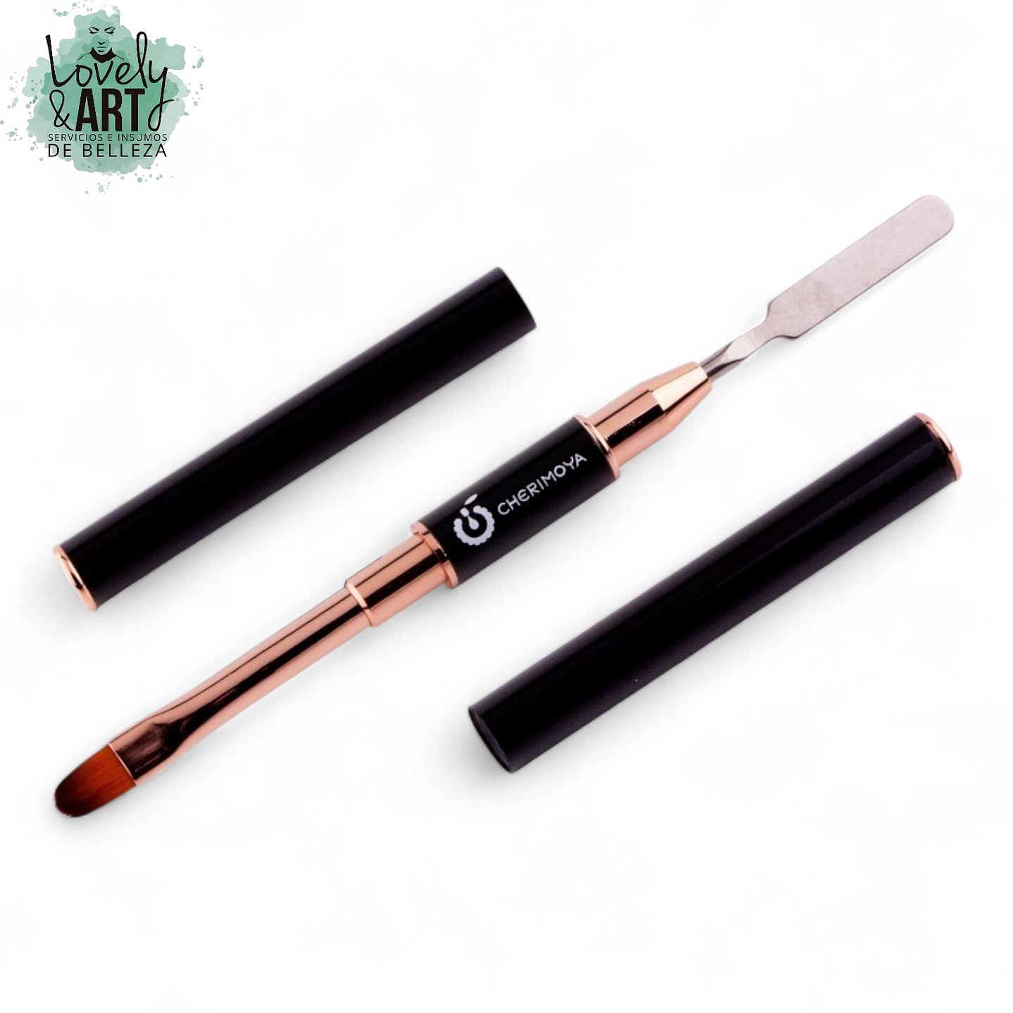 Pincel Polygel Negro Cherimoya