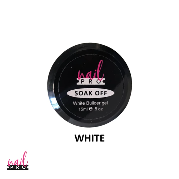 Builder Gel White Nail Pro  1