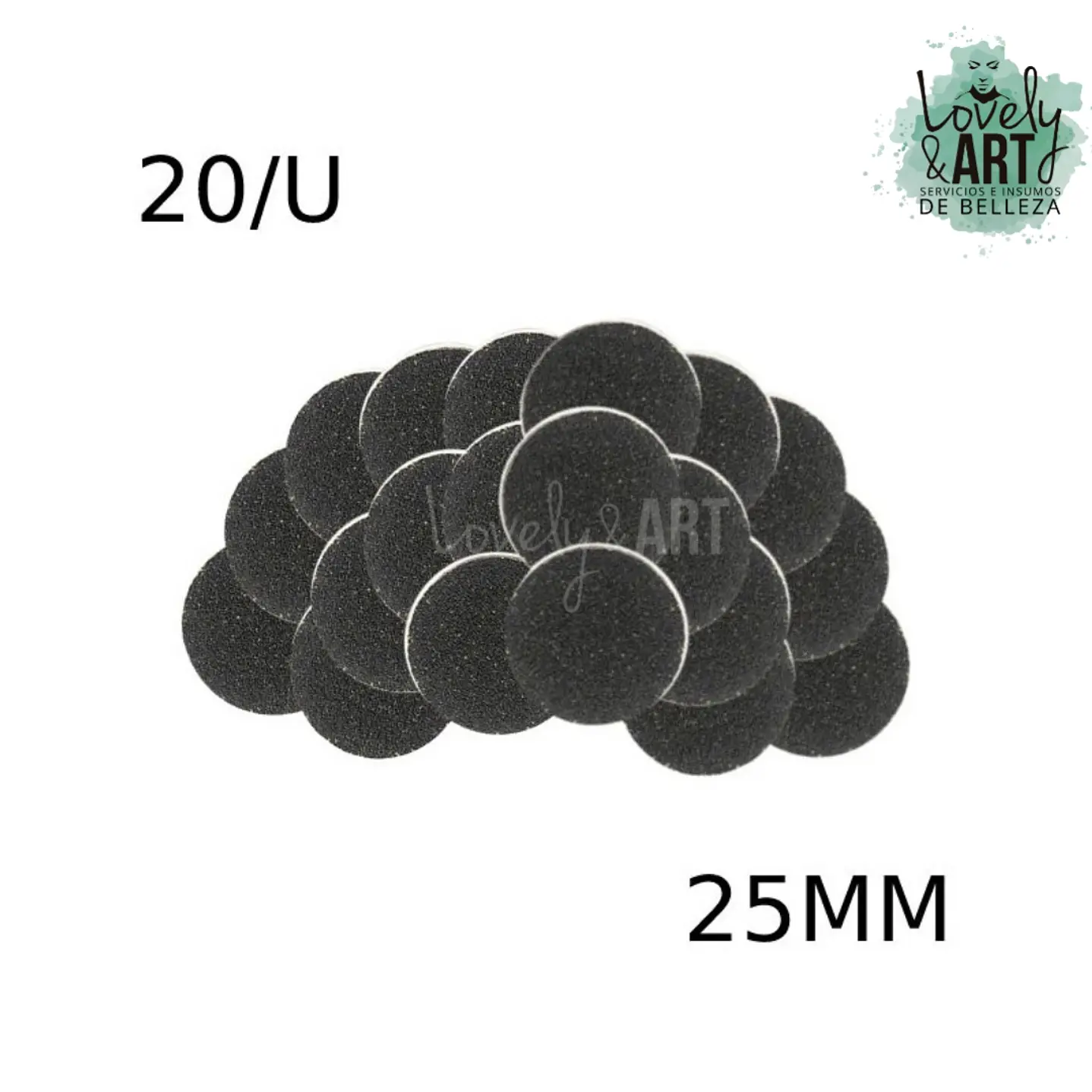 Lima Disco de Podologia 25mm 