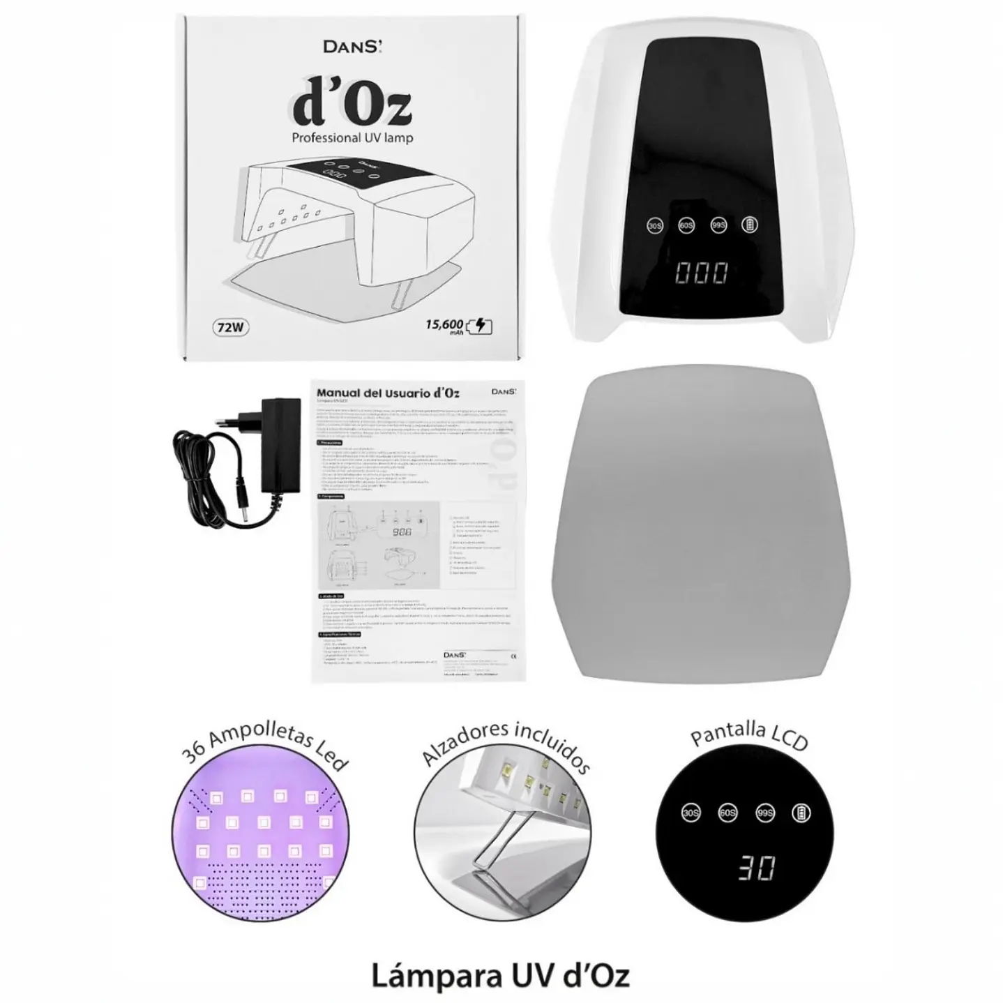 Lámpara Uv D'oz Dans 1