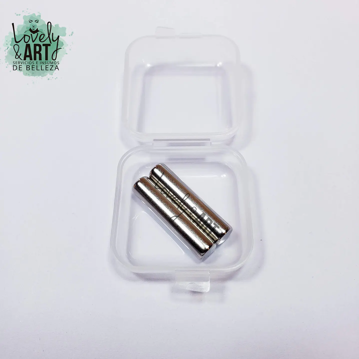 Iman Cilíndrico 2 unidades (Caja Plástica) Flamenco