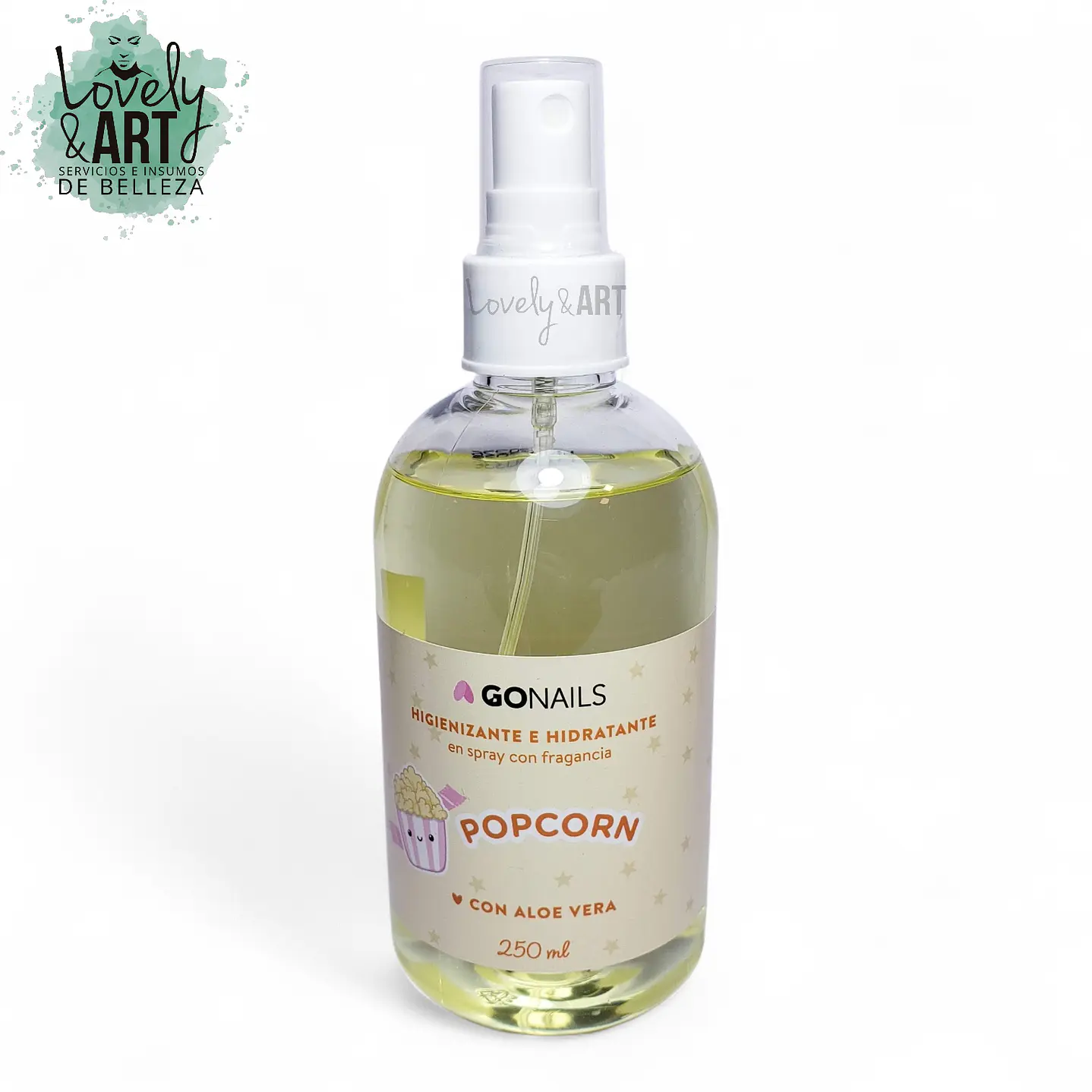 Higenizante e Hidratante Popcorn 250ml