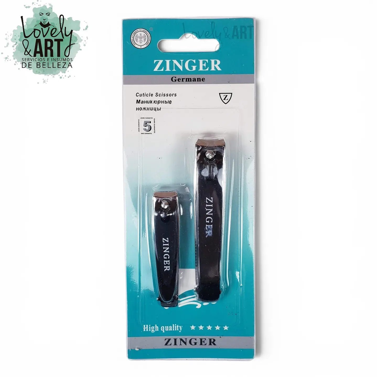 Pack Corta Uña (Grande + Pequeño) Zinger