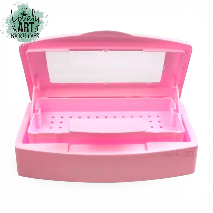 Caja de Desinfección Rosada 2