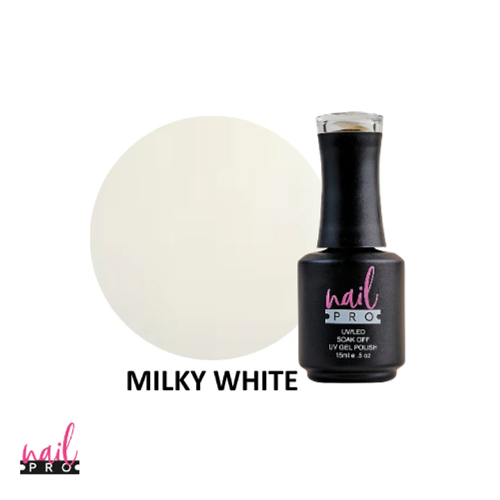Esmalte Nail Pro Milky White 