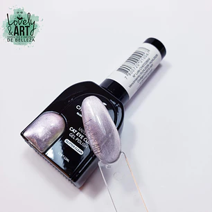 Ojo de Gato Glitter Clear Cherimoya 006