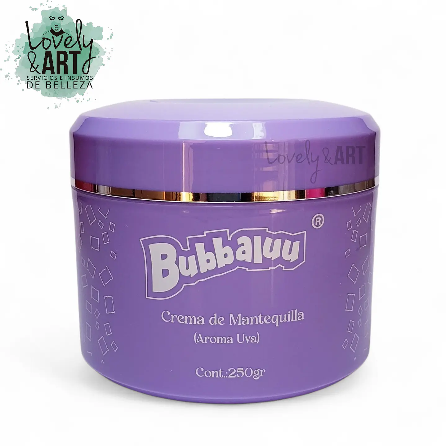 Crema de Mantequilla Aroma Uva Bubbaluu 1